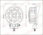 Led фара 42w ближнего света_3