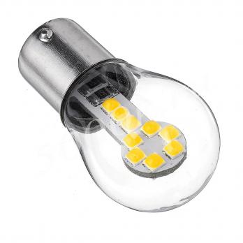 Led лампа 12v 1156 18 smd 3030 WHITE