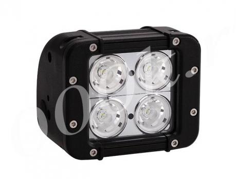 LED балка 40w CREE 10w Дальнего света 12см