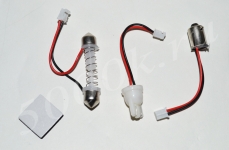 Лампа светодиодная 12v (плата) 27*27